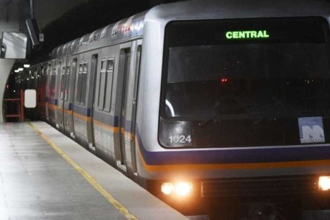 Metrô apresenta limitação na circulação para Samambaia, neste sábado (4/5) -  (crédito: Ed Alves/CB/D.A Press)