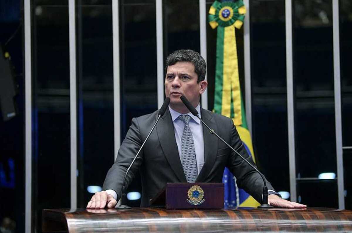 O TRE analisa os processos apresentadas pelo PT e pelo PL em que o Sergio Moro é acusado de abuso de poder econômico nas eleições de 2022 -  (crédito: Pedro França/Agência Senado)