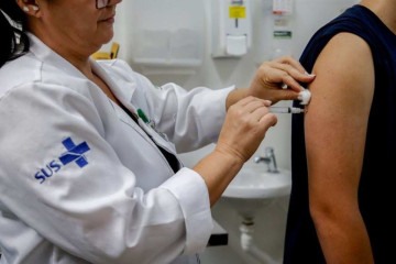 DF conta com a menor porcentagem da população vacinada  -  (crédito: Paulo Pinto/Agência Brasil)